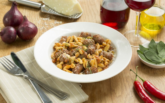 Recept Mini Penne met pittige worst Grand'Italia